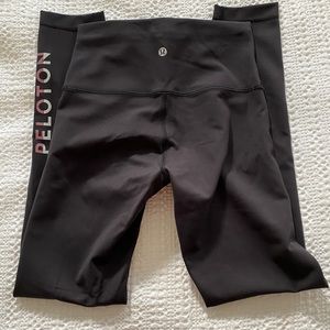 Peloton x lululemon Wunder Under 25” leggings size 4
